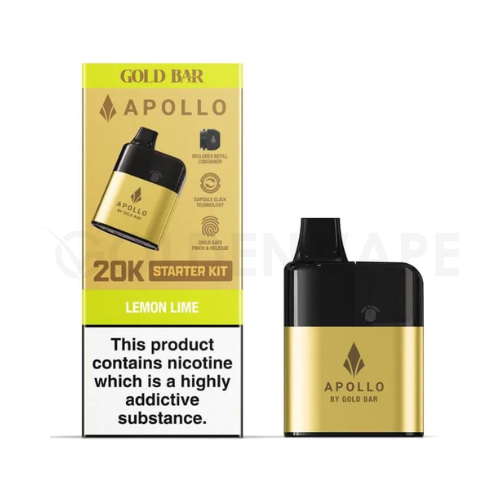 Gold Bar Apollo Big Puff Disposable Vape Kit Gold Bar Apollo Big Puff Disposable Vape Kit