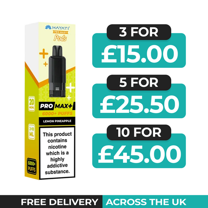 Hayati Pro Max Plus Lemon Pineapple Refill Pods