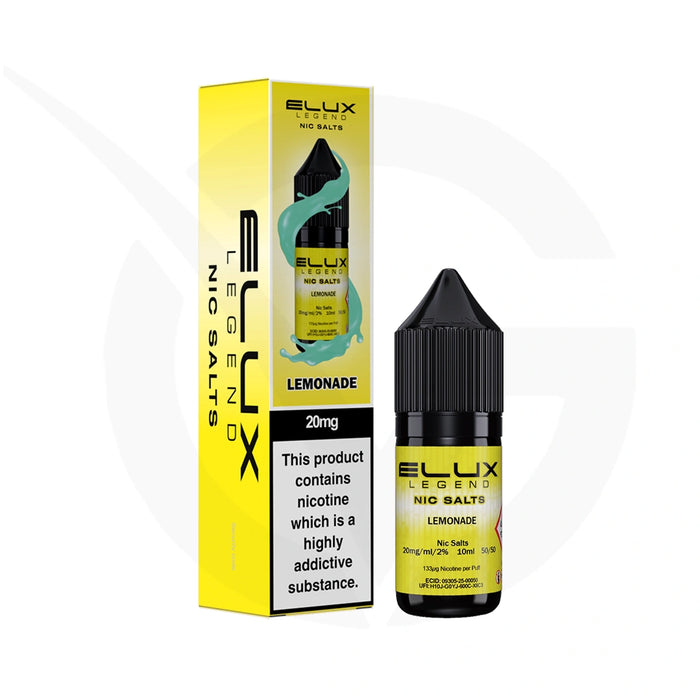 Lemonade Nic Salt E-liquid by Elux Legend