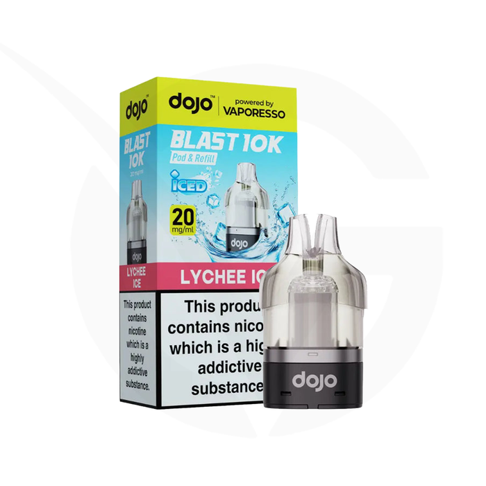 Lychee Ice Dojo Blast 10000 Refill Pack