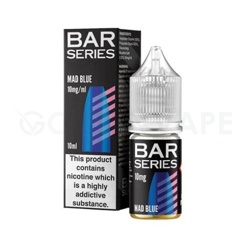 Bar Series 10ml Nic Salt Vape Juice - Box of 10 Bar Series 10ml Nic Salt Vape Juice - Box of 10