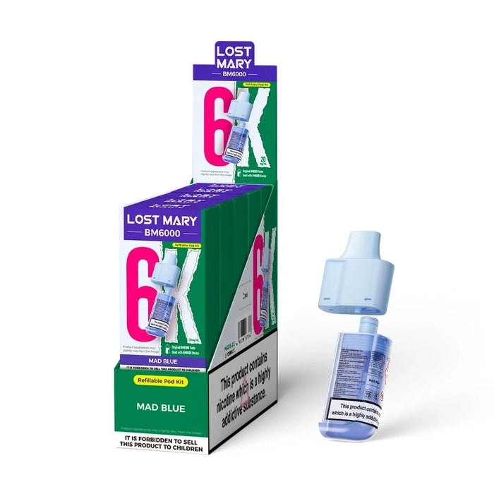 Lost Mary BM6000 Refill Pods - Box of 5 & 10