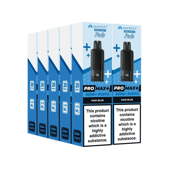 Hayati Pro Max Plus 6000 Pods - Bulk Buy Box of 5 & 10