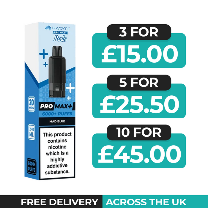 Hayati Pro Max Plus Mad Blue Refill Pods