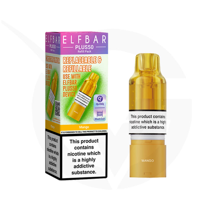 Mango Elfbar Plus50 Refill Pods