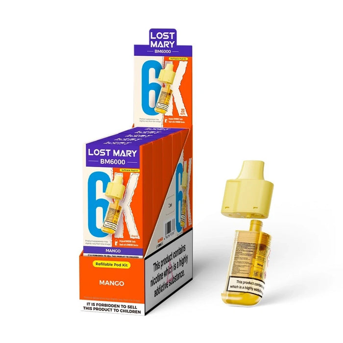 Lost Mary BM6000 Refill Pods - Box of 5 & 10