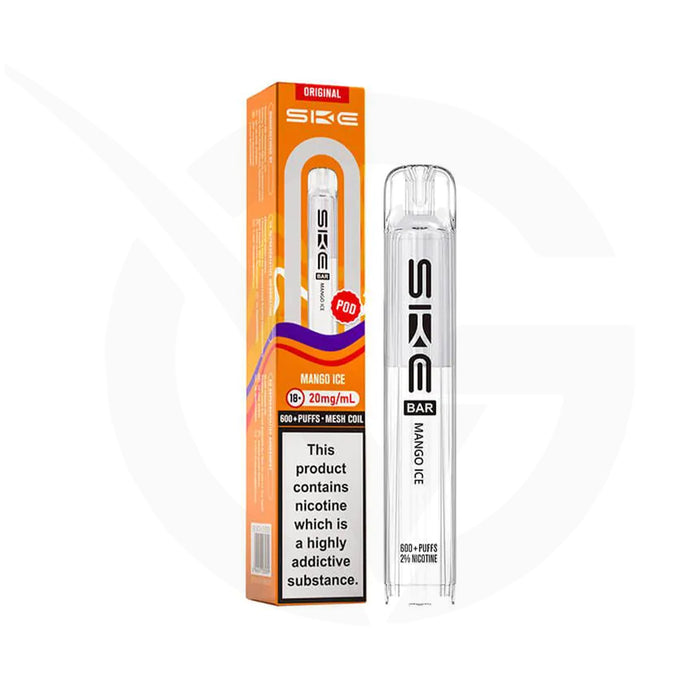 Mango Ice Prefilled Pods By SKE Bar 600