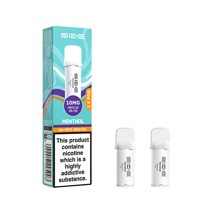 Menthol Crystal 600 Pro Prefilled Pods by SKE