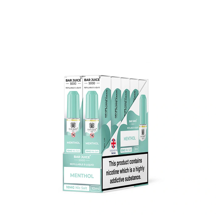 Bar Juice 5000 Nic Salts - Pack of 10 x 10ml