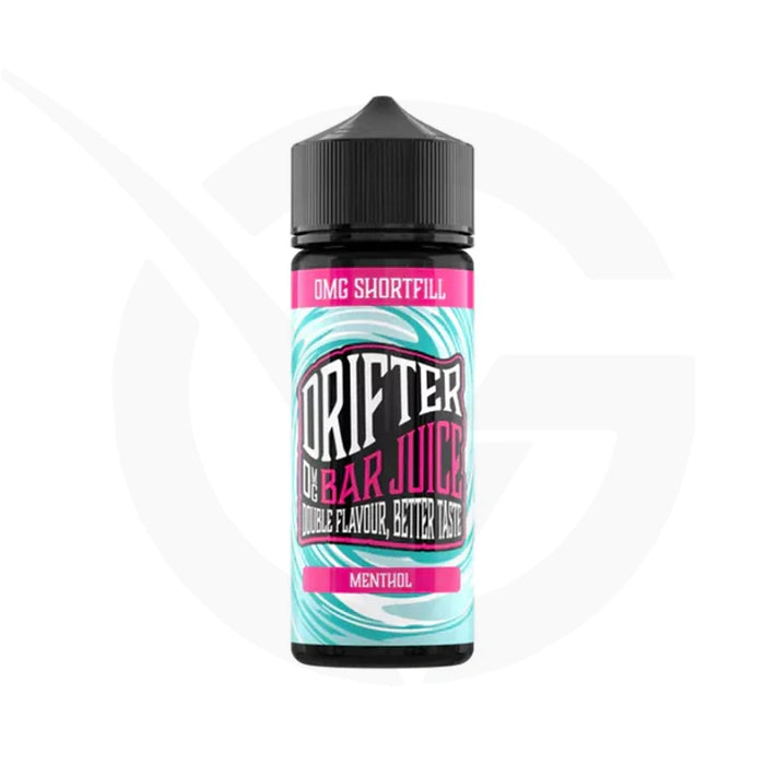 Menthol 100ml Shortfill E-Liquid By Drifter Bar Juice