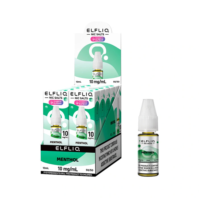 Elf bar Elfliq 10ml Nic Salt E-Liquids - Pack of 10