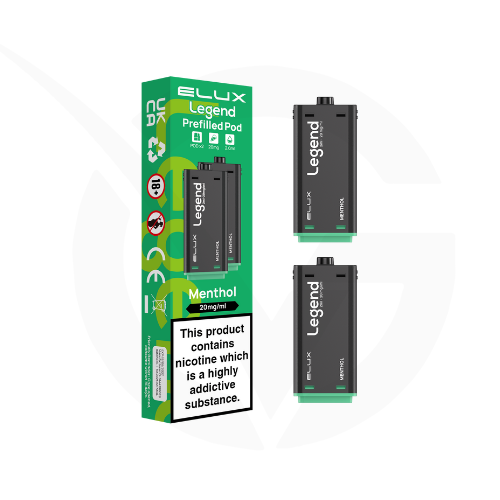 Menthol Elux Legend 1500 2in1 Prefilled Pods