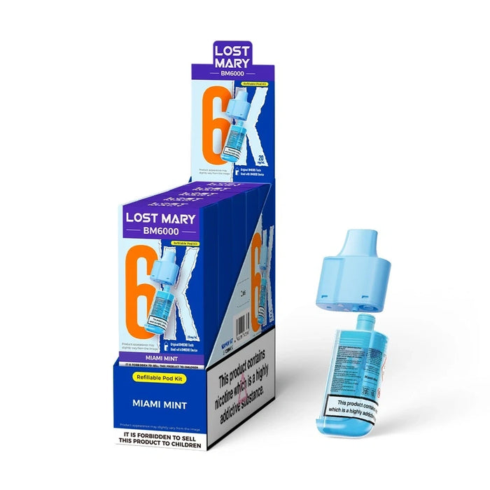 Lost Mary BM6000 Refill Pods - Box of 5 & 10