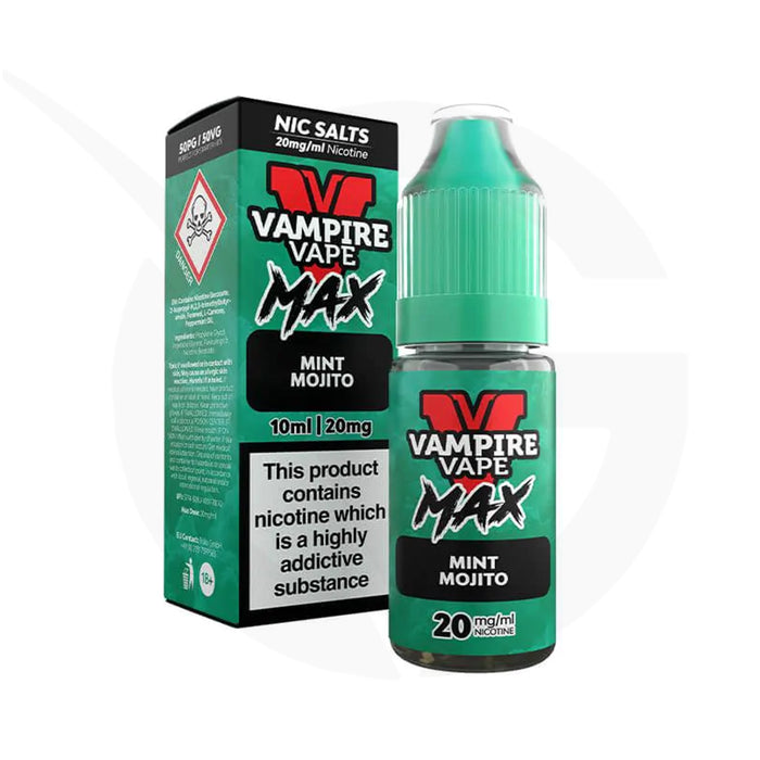 Mint Mojito Nic Salt E-Liquid by Vampire Vape Max