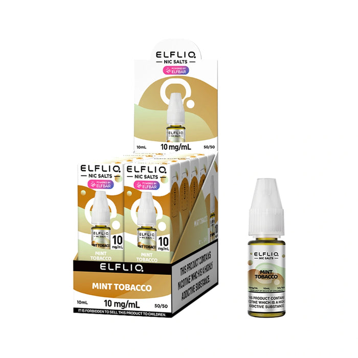 Elf bar Elfliq 10ml Nic Salt E-Liquids - Pack of 10