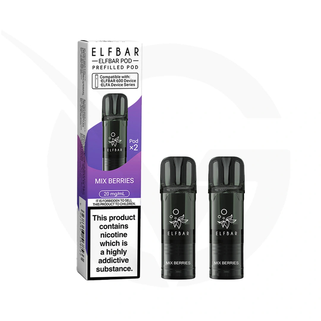 Mix Berries Prefilled Pods By Elf Bar 600 Mix Berries Prefilled Pods By Elf Bar 600