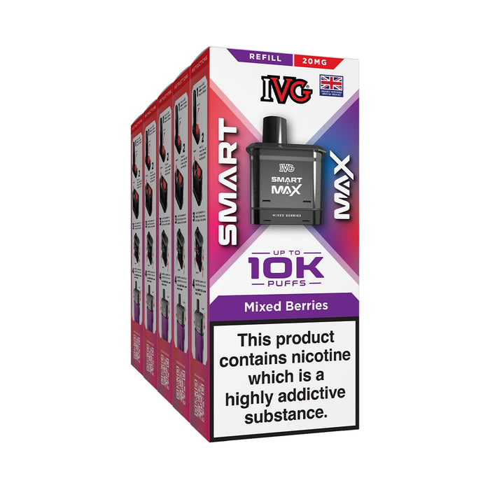 IVG Smart Max 10000 Puffs Box of 5 & 10