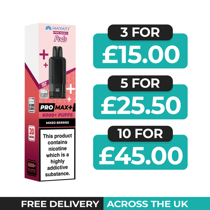 Hayati Pro Max Plus Mixed Berries Refill Pods