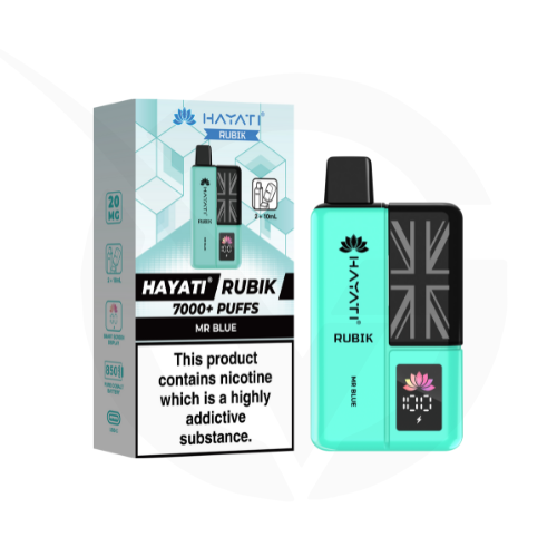 Hayati Rubik 7000 Puff 7k Prefilled Pod Kit Hayati Rubik 7000 Puff 7k Prefilled Pod Kit