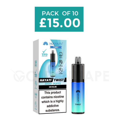 Hayati Twist 5000 5K Puffs Disposable Vape Kit