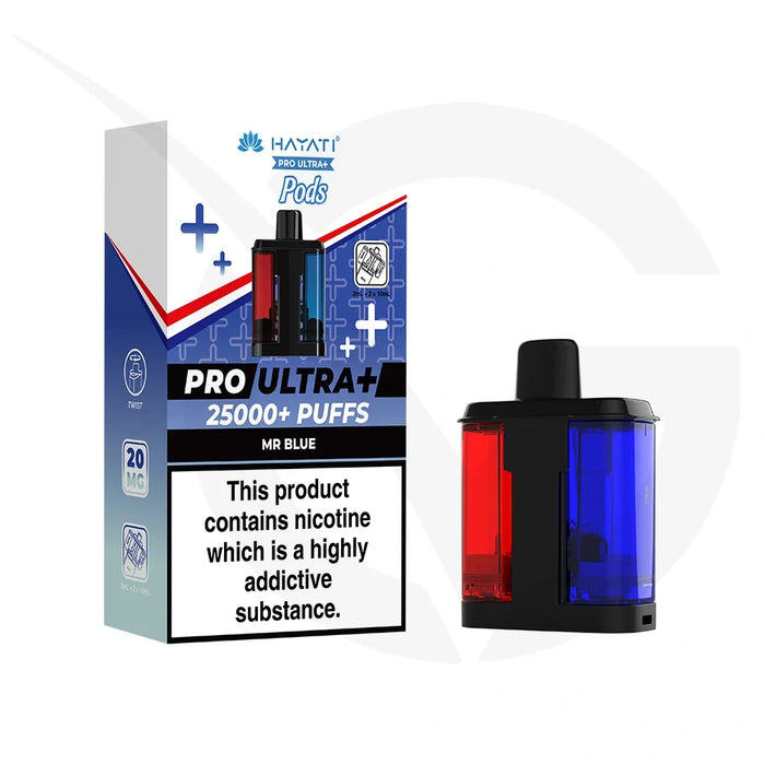 Mr Blue Hayati Pro Ultra Plus 25000 Refill Pods