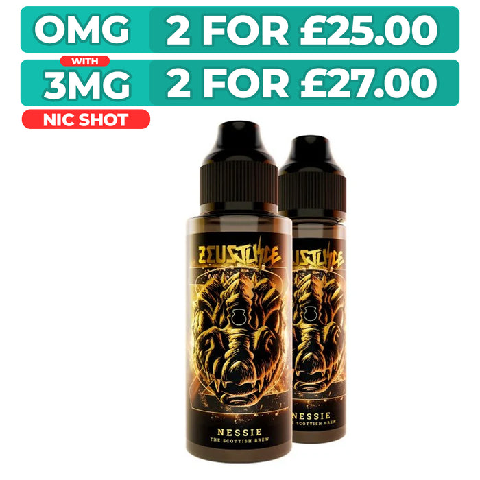 Nessie 100ml Shortfill E-Liquid by Zeus Juice