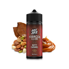 Nutty Caramel Tobacco Shortfill E-liquid by Just Juice
