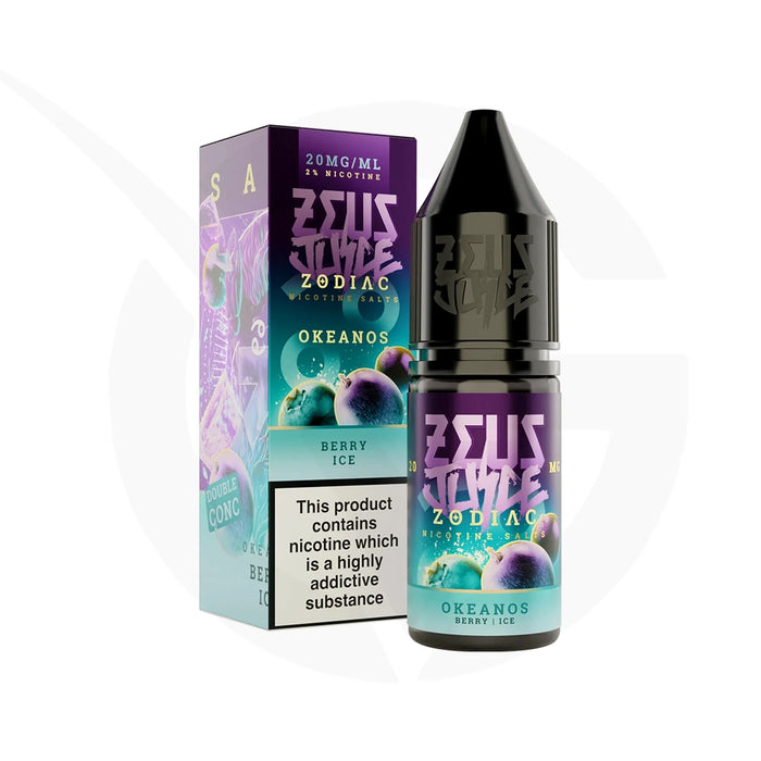 Okeanos Nic Salt E-Liquid By Zeus Juice Zodiacs