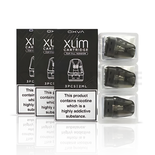 Oxva Xlim V3 Top Fill Replacement Pod Cartridges (Pack of 3) Oxva Xlim V3 Top Fill Replacement Pod Cartridges (Pack of 3)