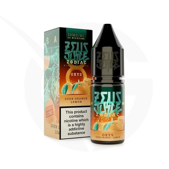 Oxys Nic Salt E-Liquid By Zeus Juice Zodiacs