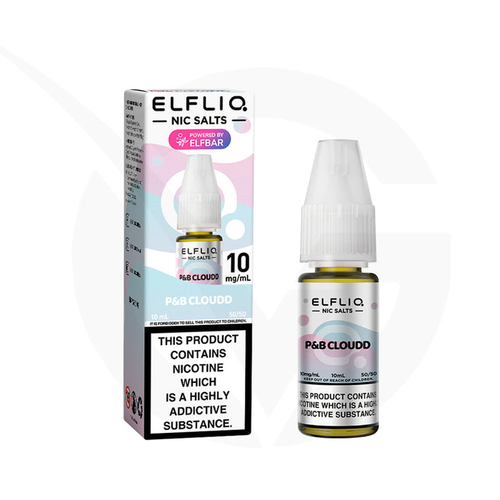 Cotton Candy Ice 10ml Elfliq Nic Salt E-Liquid by Elf Bar