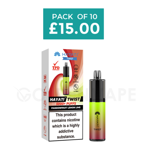 Hayati Twist 5000 5K Puffs Disposable Vape Kit