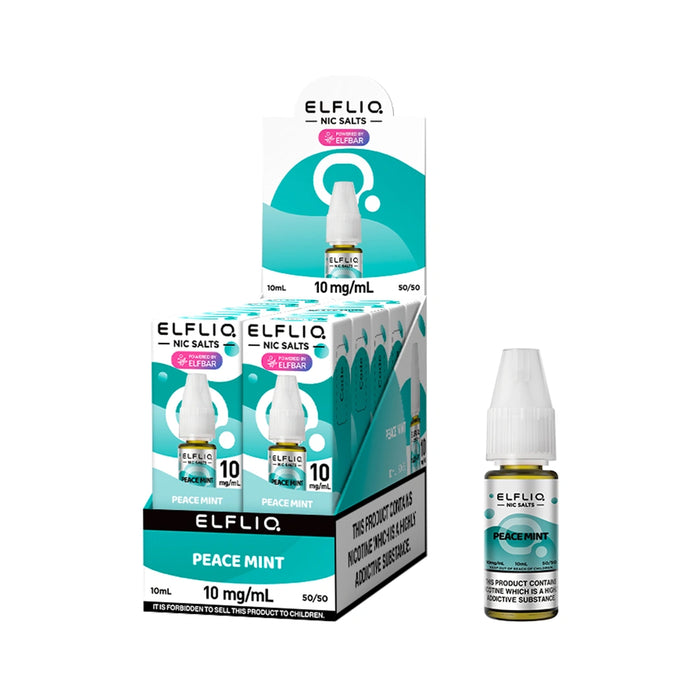 Elf bar Elfliq 10ml Nic Salt E-Liquids - Pack of 10