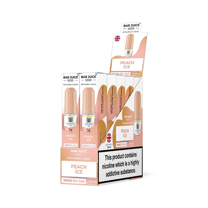 Bar Juice 5000 Nic Salts - Pack of 10 x 10ml