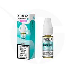 Peace Mint 10ml Elfliq Nic Salt E-Liquid By Elf Bar