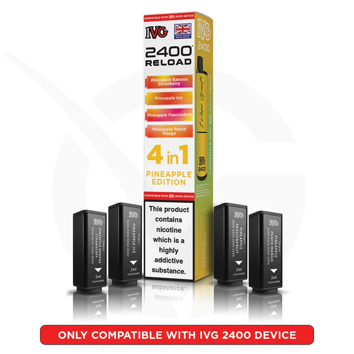 Pineapple Edition IVG 2400 Reload Prefilled Pods