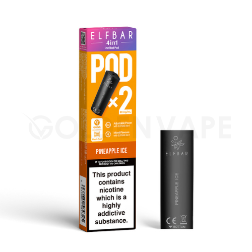 Elf bar 4 in 1 Pineapple Ice Prefilled Pods
