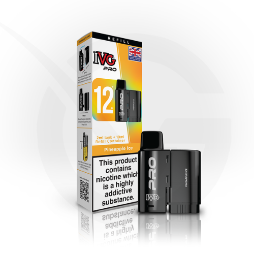 Pineapple Ice Prefilled Pods By IVG Pro + Refill Containers