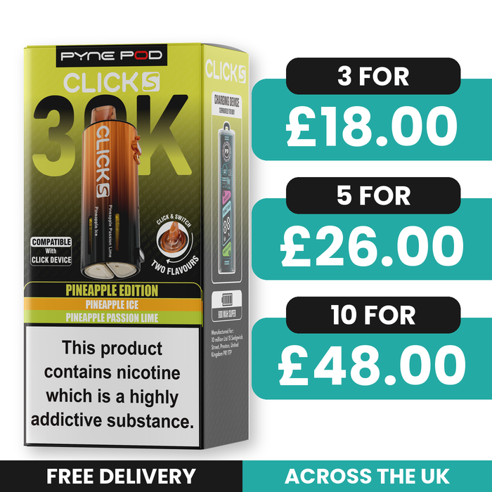 Pyne Pod Click S 30K Pineapple Edition Refill Pods