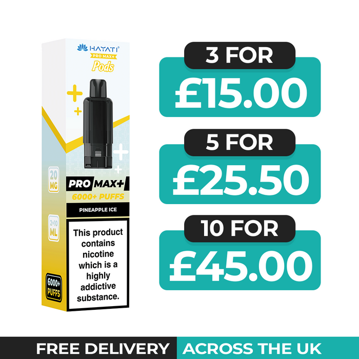 Hayati Pro Max Plus Pineapple Ice Refill Pods