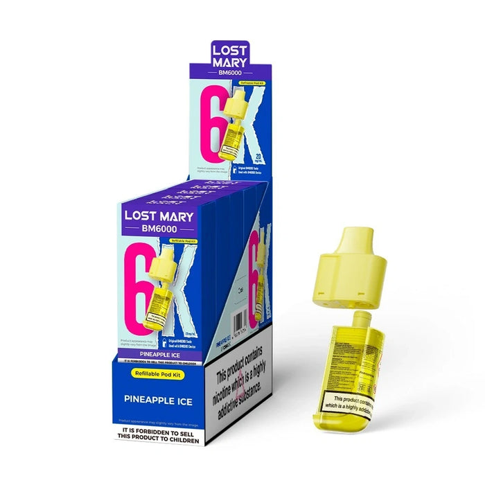 Lost Mary BM6000 Refill Pods - Box of 5 & 10