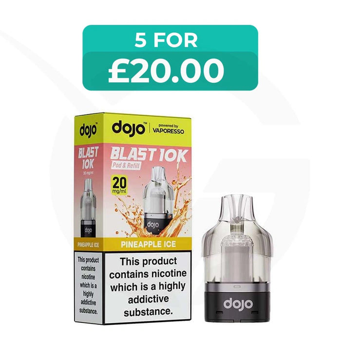 Pineapple Ice Dojo Blast 10000 Refill Pack