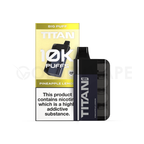 Titan 10k Rechargeable Disposable Vape Kit