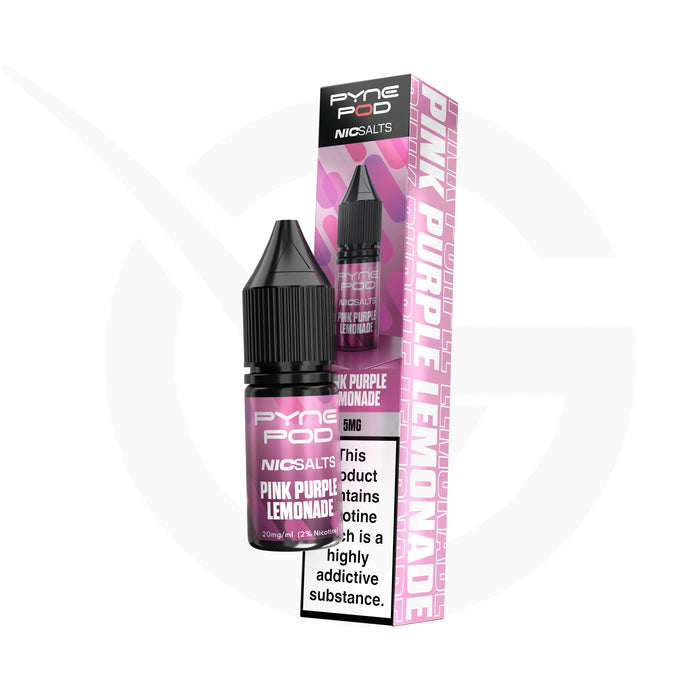 Pink Purple Lemonade Nic Salt E-Liquid by Pyne Pod