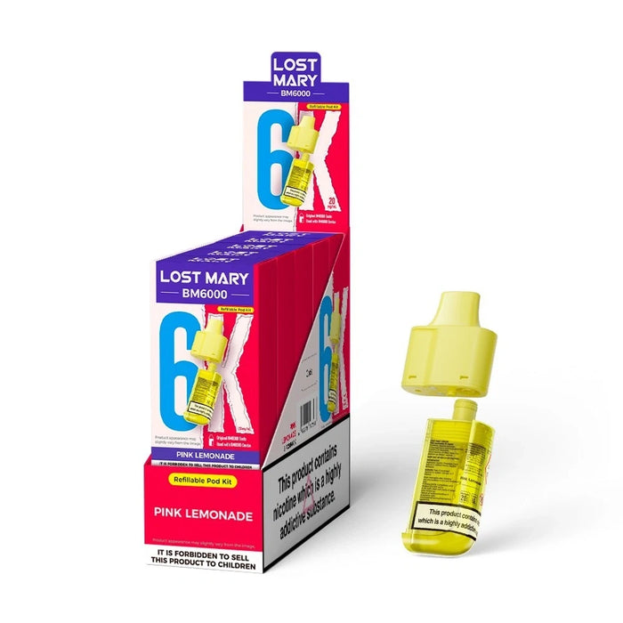 Lost Mary BM6000 Refill Pods - Box of 5 & 10