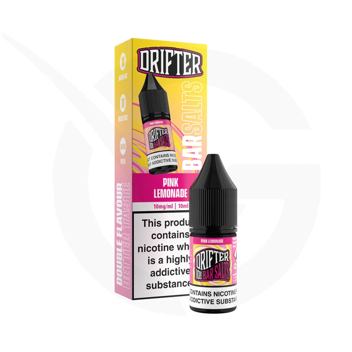 Pink Lemonade 10ml Nic Salt E-Liquid By Drifter