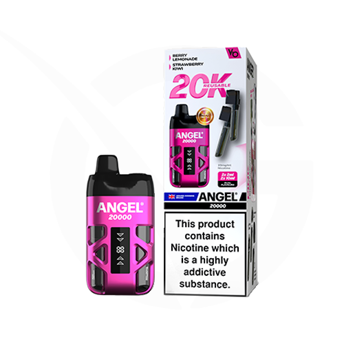 vape 20000 puffs uk WGA Crystal Plus 20K Puffs – Mesh Coil, Boost Mode, Crystal Body Vape –  Vapess World