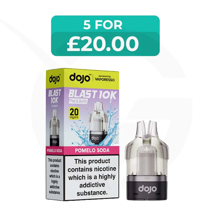 Pomelo Soda Dojo Blast 10000 Refill Pack