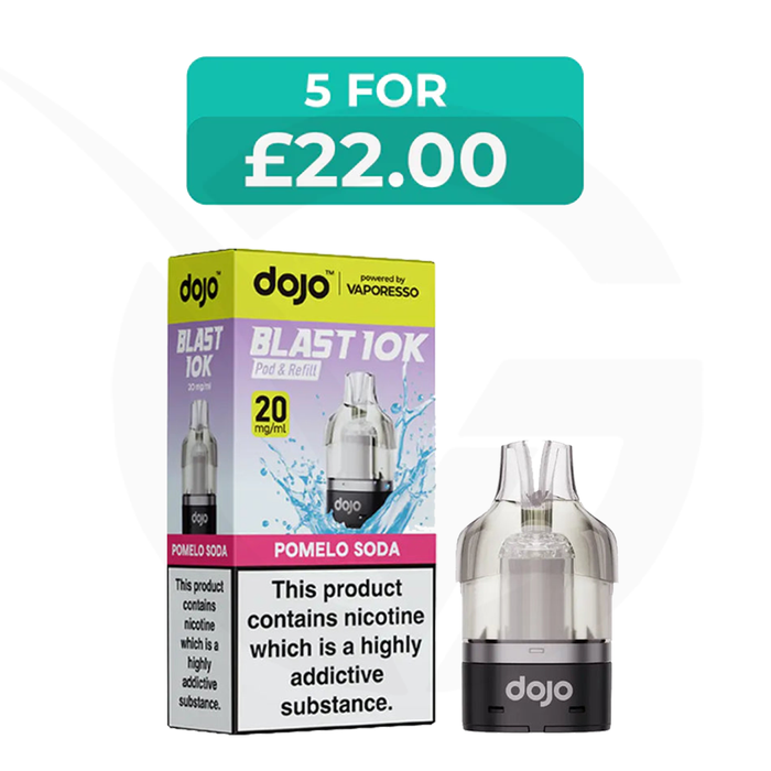Pomelo Soda Dojo Blast 10000 Refill Pack