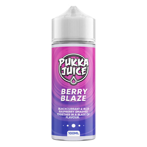 Berry Blaze Shortfill E-Liquid By Pukka Juice